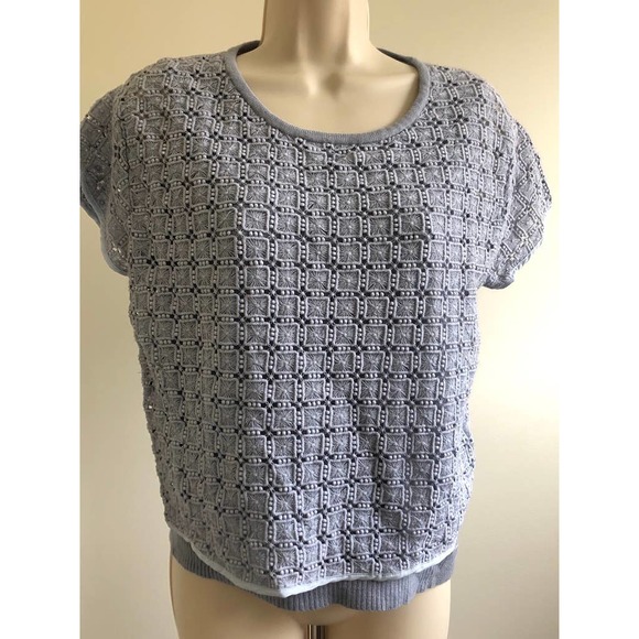 Central Park West Tops - NWOT Central Park West Light Blue Top